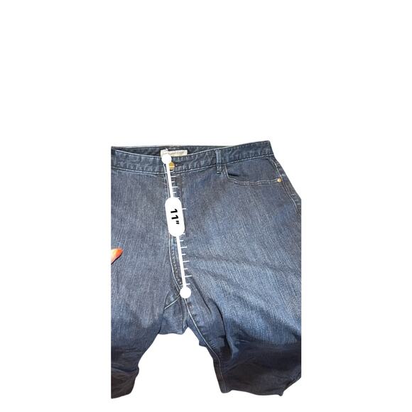 Coldwater Creek Women’s Jeans Size16 Straight Leg Blue Denim Stretch Comfort - Picture 6 of 11